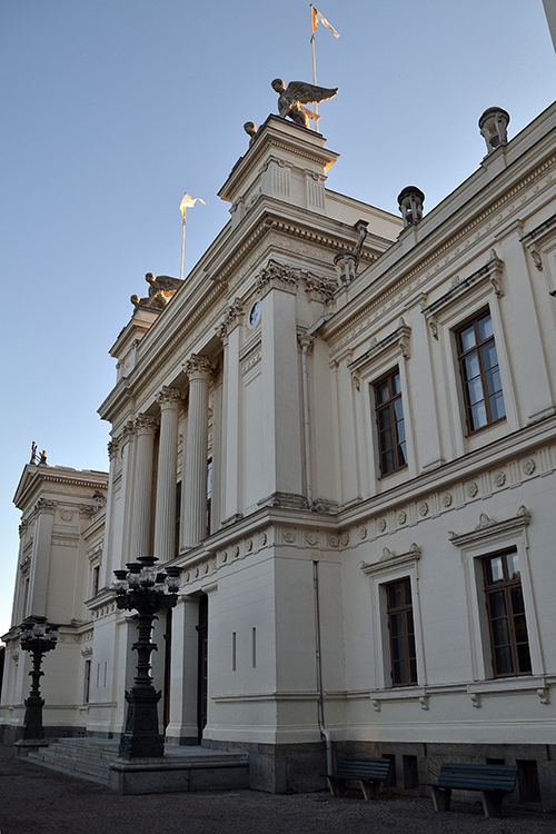 Universität Lund - Hauptgebäude der Uni (Skåne / Schonen - Schweden)