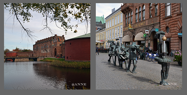 Malmöhus und Rathaus von Malmö - Schwedenbilder