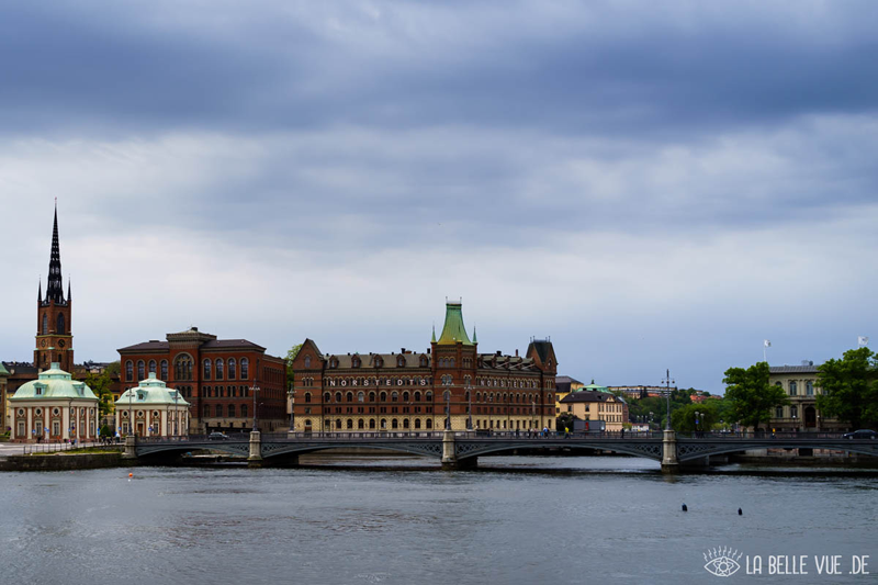Blick auf die Gamla Stan - die Altstadt Stockholms