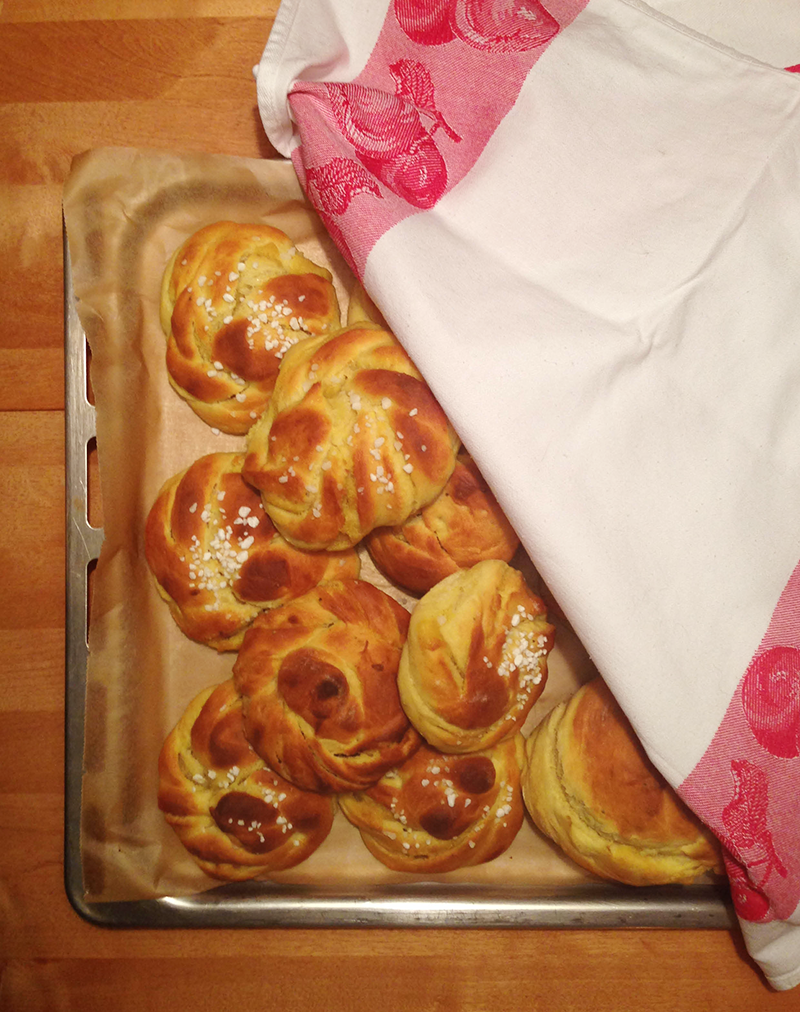 Saffransbullar Rezept