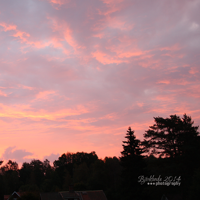 Sonnenaufgang in Schweden