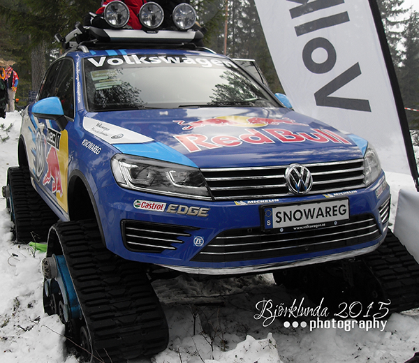 Schneeketten-Auto