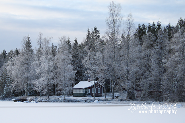 Schnee in Schweden und eisige Temperaturen