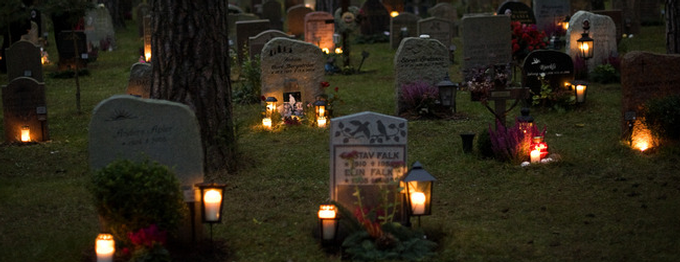 Alla helgons dag - Allerheiligen in Schweden