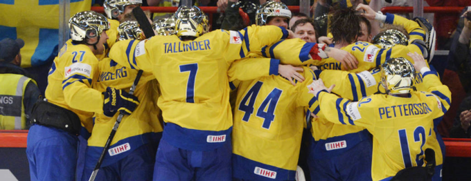 Olympia: Eishockey: Schweden schlägt Schweiz 1:0