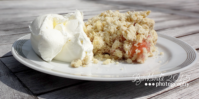 Rhabarber-Erdbeer-Paj (Rhabarber-Jordgubbar-Paj)