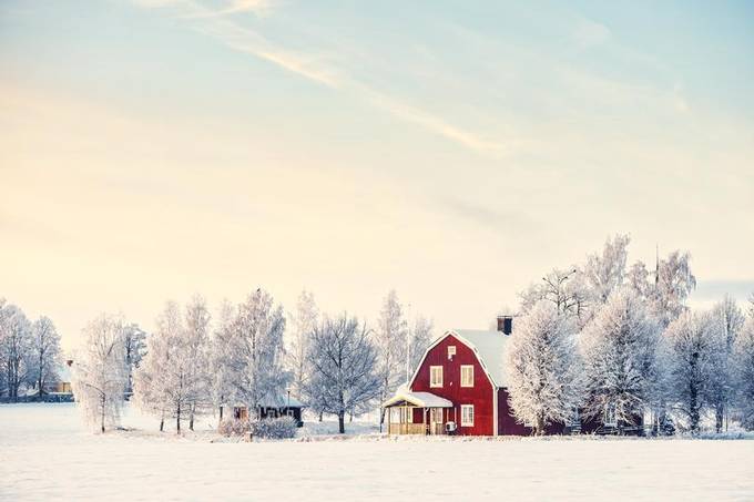 Wintersport in Schweden