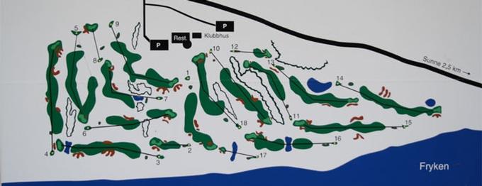 Golf spielen in Sunne (Värmland)