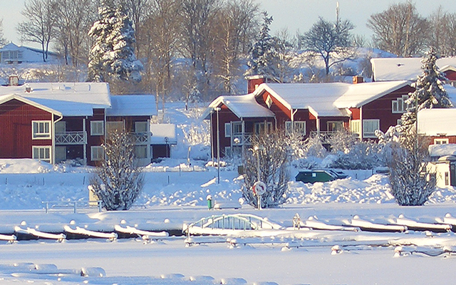 Åmål, Schweden, Västra Götaland, Dalsland, Vänern, Boot, Yacht, Hafen, Binnenhafen, Bluesfestival, Film